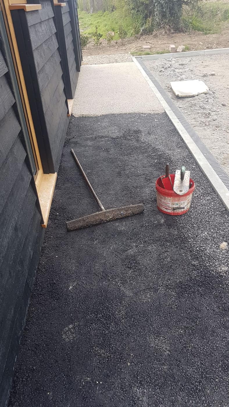 Commercial resin bound path to business units