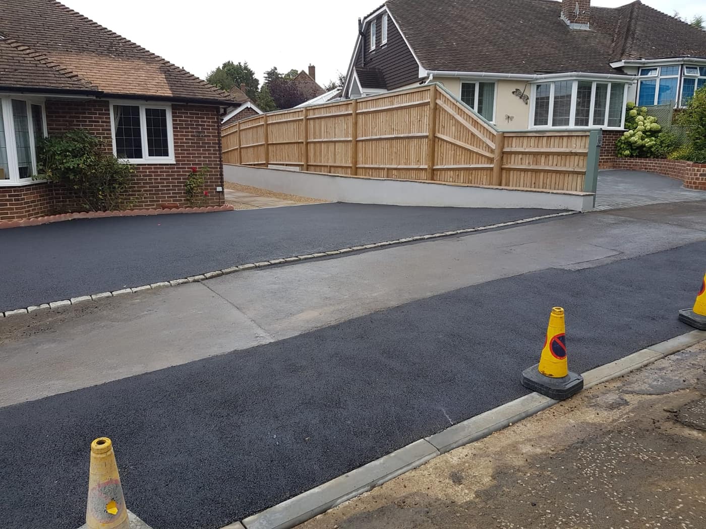 Tarmac driveway laid by South East Groundworks