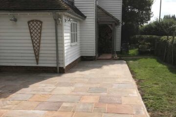 Stone Patios in Charing